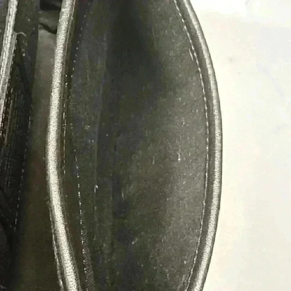 Coach Penelope 23403 Black Leather Turnlock Flap Crossbody Shoulder Bag Purse